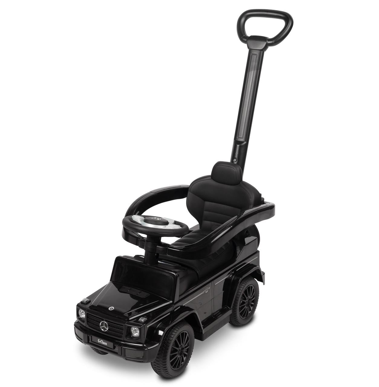 Машинка для катания Caretero Toyz Mercedes G350 D с родительской ручкой Black (1812526931)