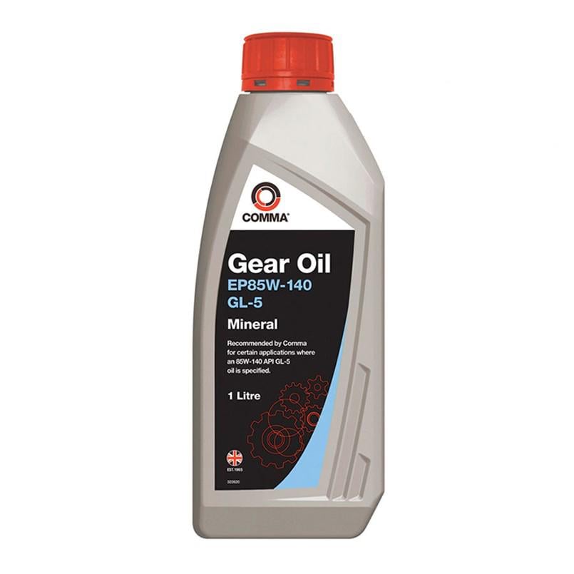 Трансмиссионная смазка COMMA EP85W-140 GEAR OIL 1 л (HMG1L)