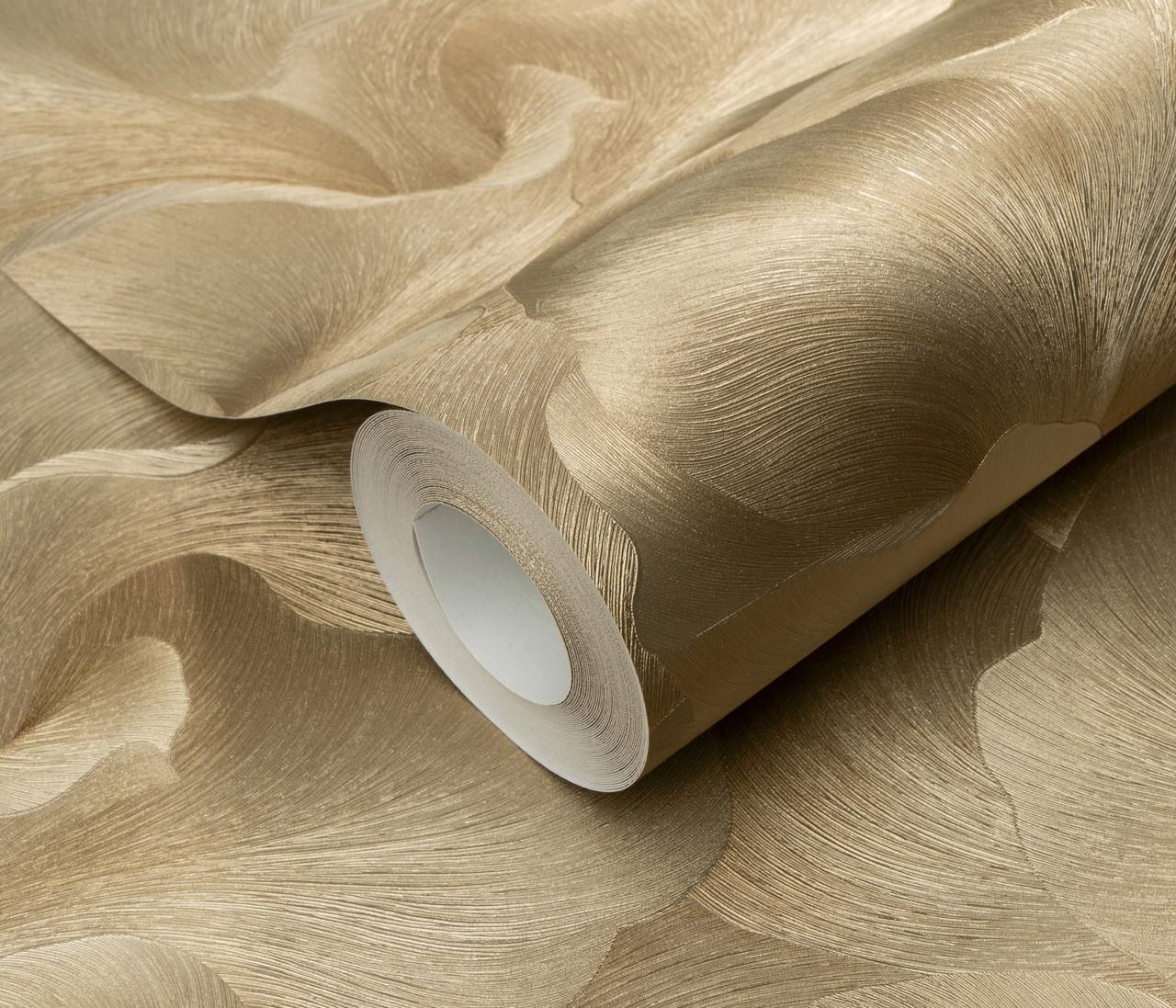 Шпалери флізелінові Erismann Fashion for walls 5 12255-30 Декор вініл гарячого тиснення 1,06х10,05 м Золотистий