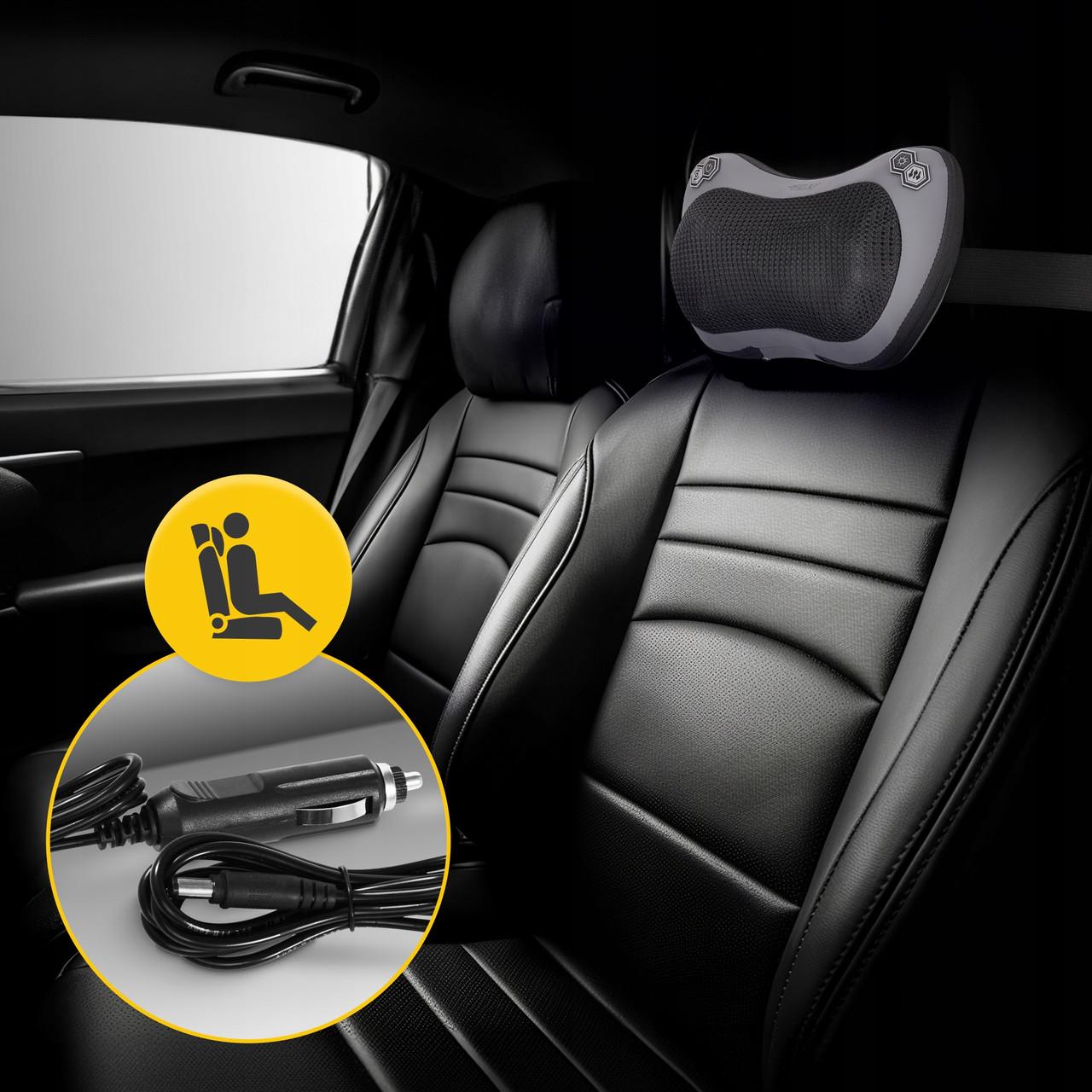 Подушка-масажер 4FIZJO Shiatsu Pro+ Black (P-5907739319159) - фото 8 Подушка-масажер 4FIZJO Shiatsu Pro+ Black (P-5907739319159) - фото 8