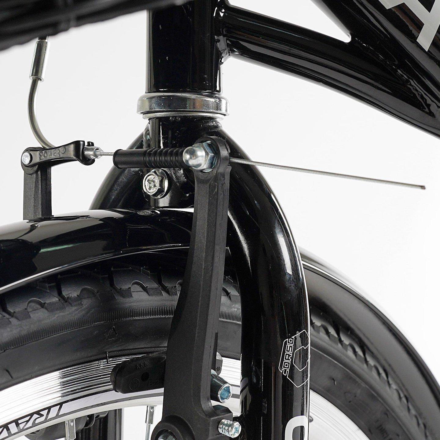 Велосипед городской Corso Travel с корзиной и багажником рама 16,5/26" Черный - фото 4 Велосипед городской Corso Travel с корзиной и багажником рама 16,5/26" Черный - фото 4