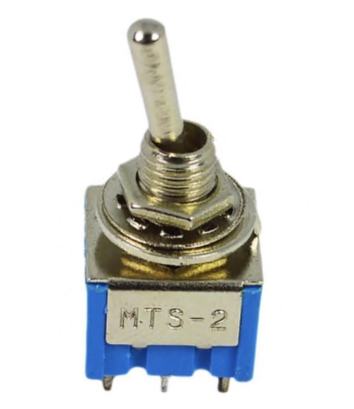 Тумблер Lemanso LSW29 6pin малый 2 положения ON-ON/MTS-202 (00000005938)