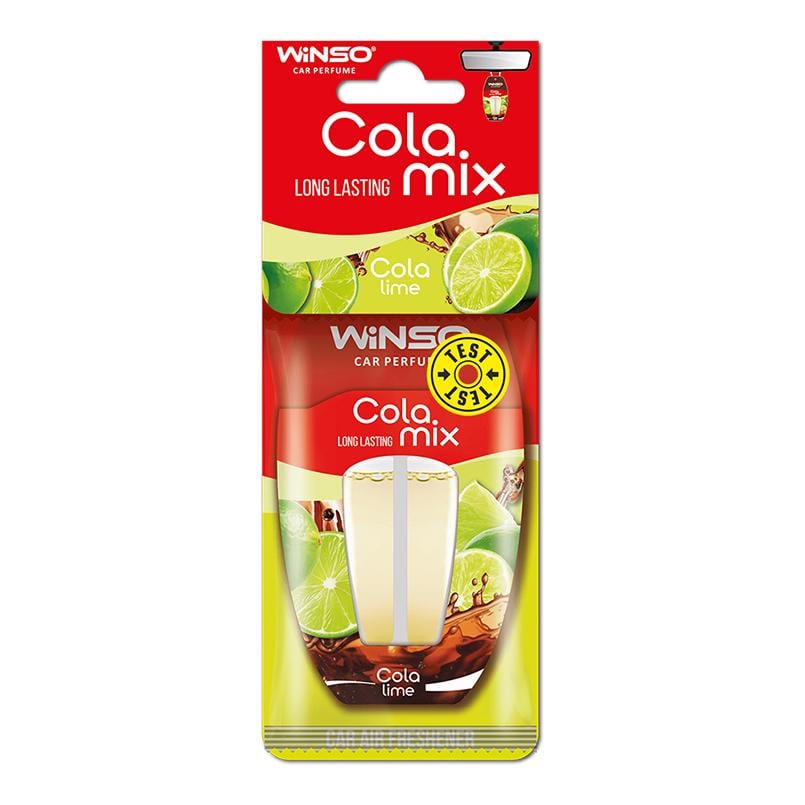 Ароматизатор с двойной капсулой WINSO Cola MIX Cola & Lime (993280)