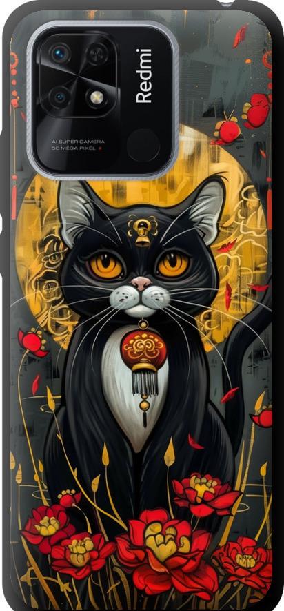 Чехол на Xiaomi Redmi 10C China Cat (6134b-2591-42517)