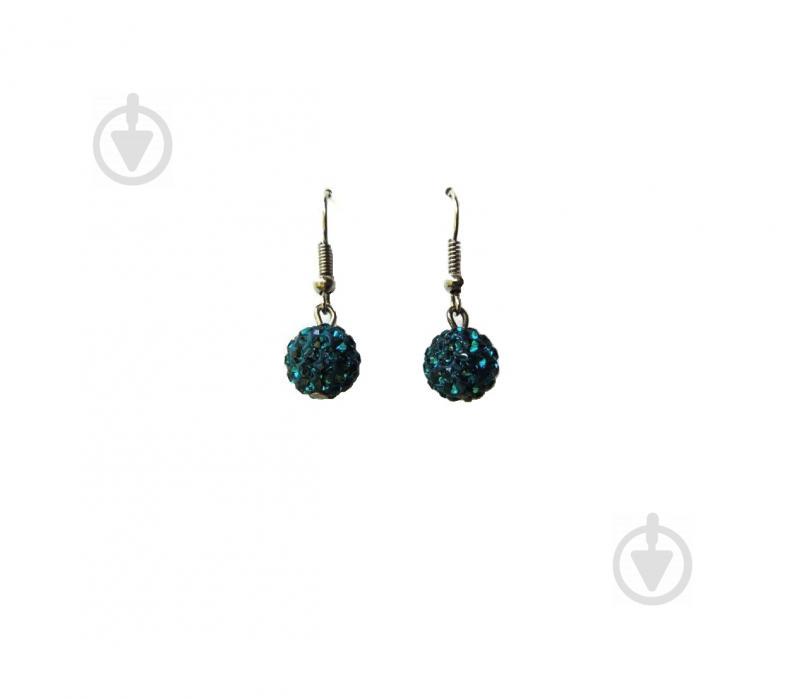 Серьги Inna Kalinina N47 Бусина Шамбала Бирюза (956047)