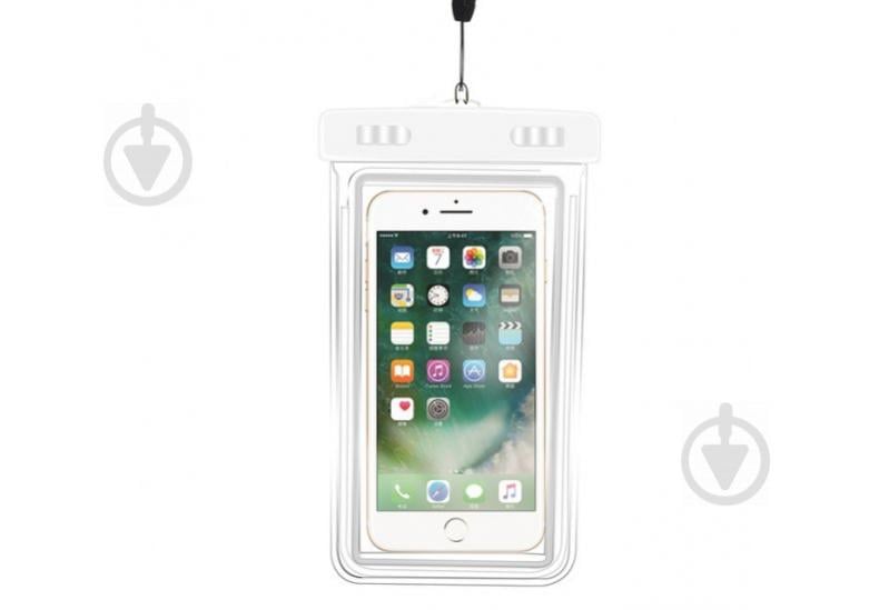 Водонепроницаемый универсальный чехол EasyWay для мобильного телефона до 6.5 дюймов Белый (HbP050350)