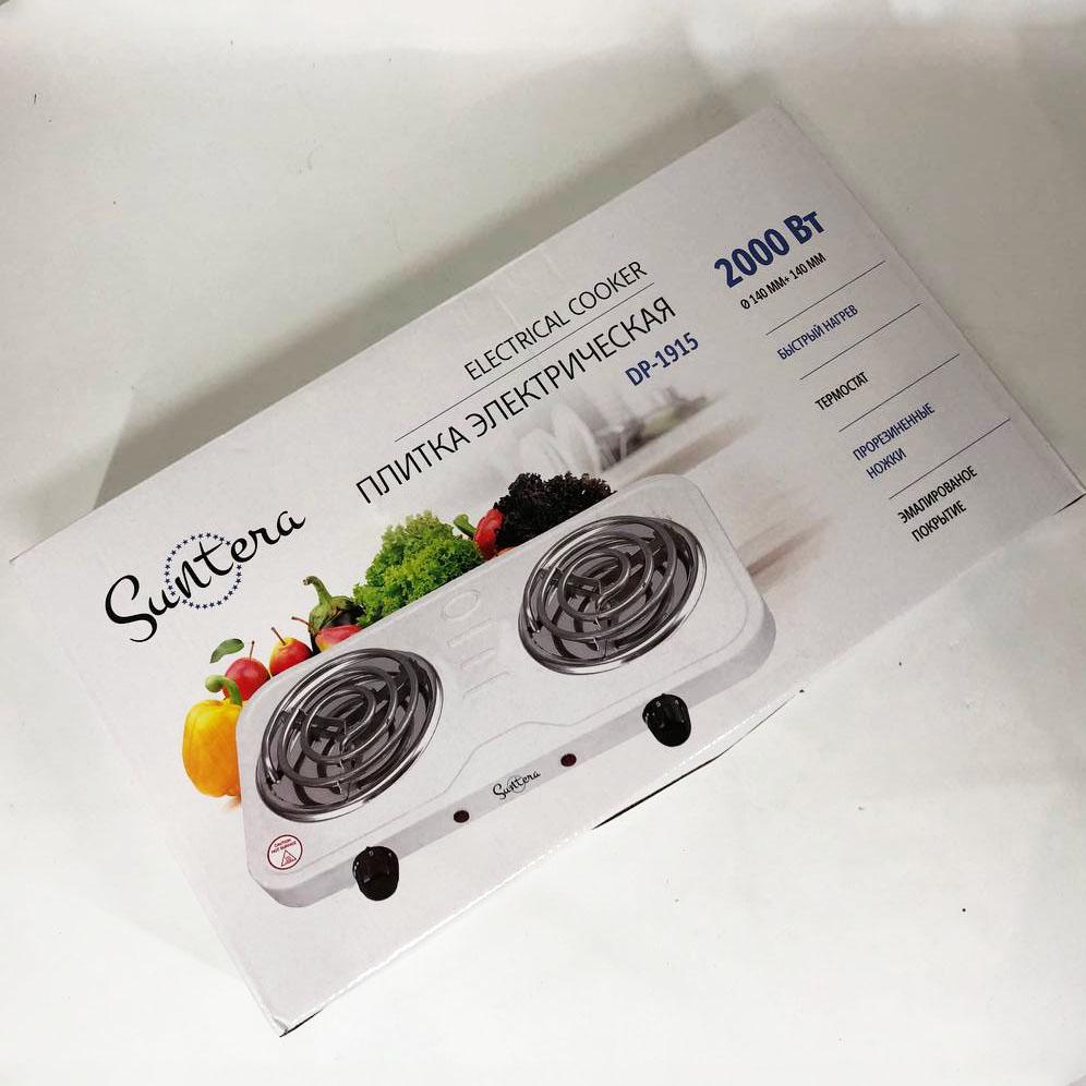 Плита електрична Suntera Білий (DP-1915) - фото 4 Плита електрична Suntera Білий (DP-1915) - фото 4