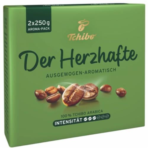 Кофе молотый Tchibo Der Herzhafte 250 г (34087677)