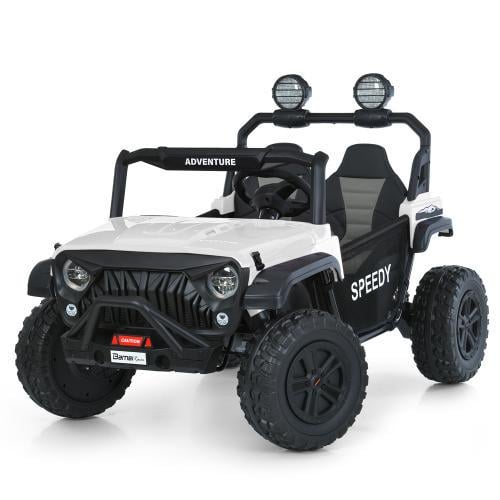 Дитячий електромобіль Джип 2566AEBLR-18 24V Білий