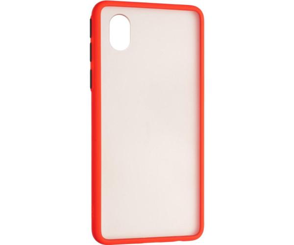 Чохол-накладка Gelius Bumper Mat Case для Samsung A01 Core (A013) Червоний