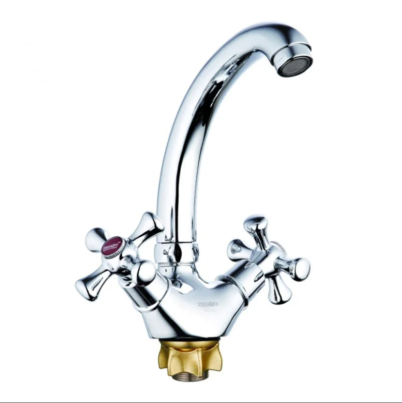 Смеситель для умывальника Zegor DTZ4-C827 на гайке