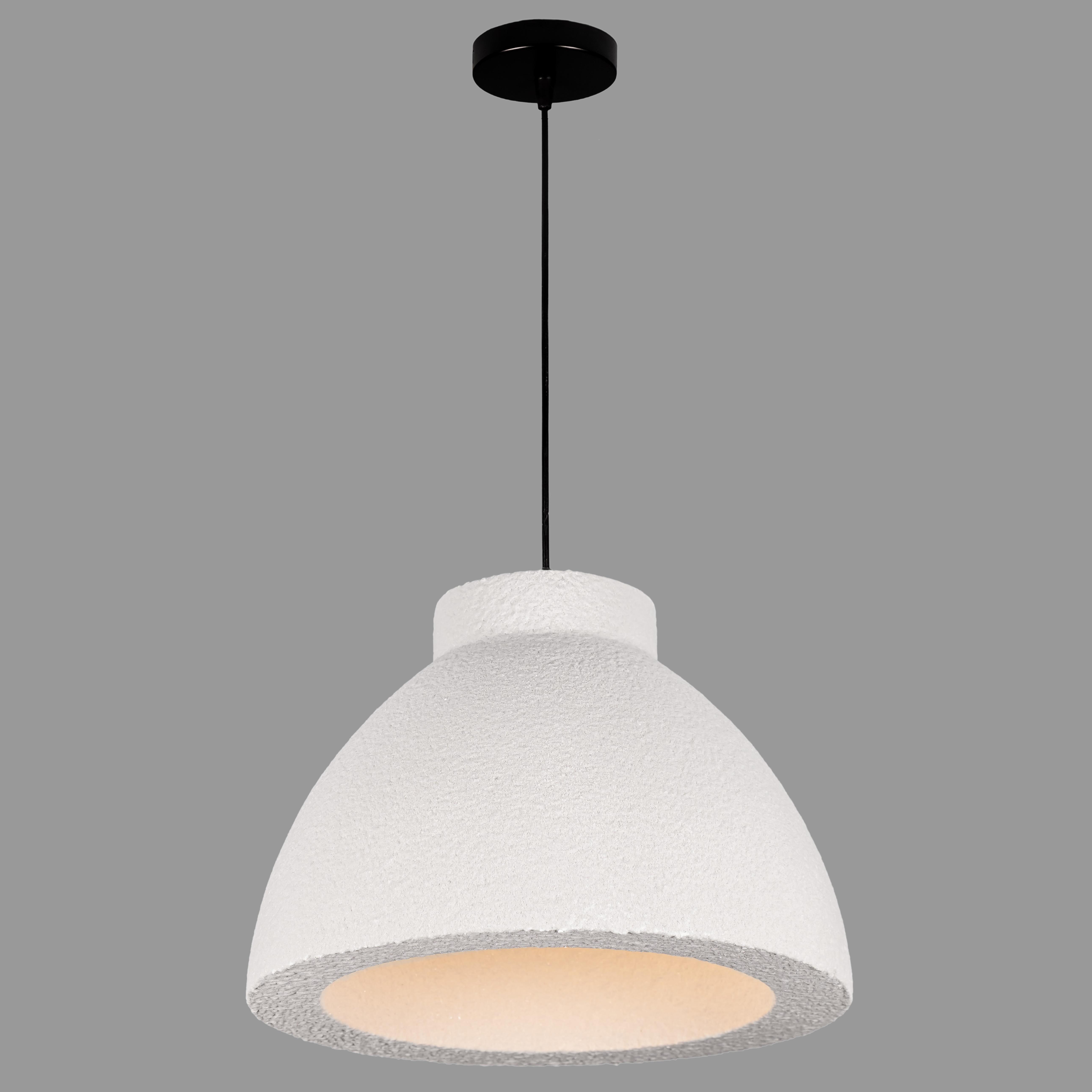 Люстра гипсовая Wabi-Sabi 39х27 см Серый (909-XL3595 (390) GREY)