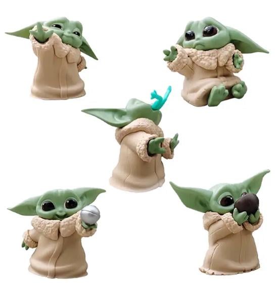 Набор фигурок Малыш Йода 6 см (Аazolla_11)