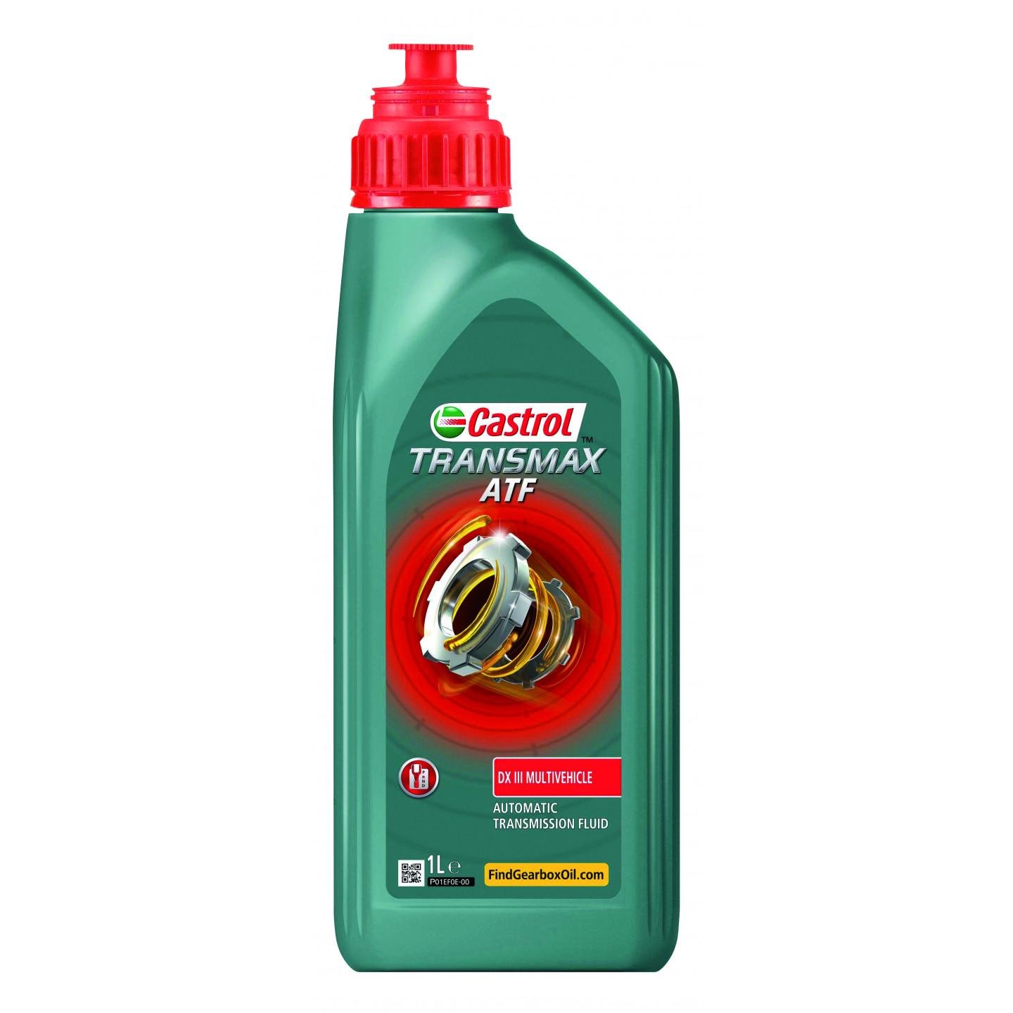 Трансмісійна олива Castrol TRANSMAX ATF DX III MULTIVEHICLE 1 л (15F176)