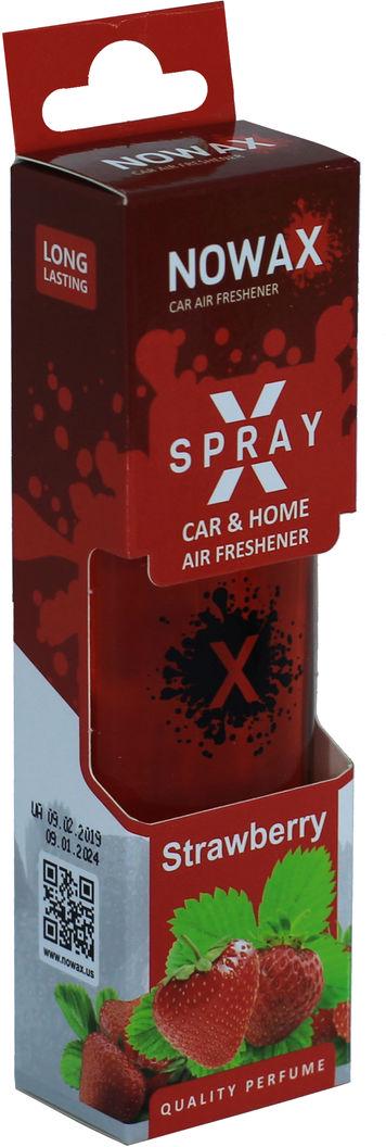 Ароматизатор Nowax X Spray Strawberry спрей 50 мл