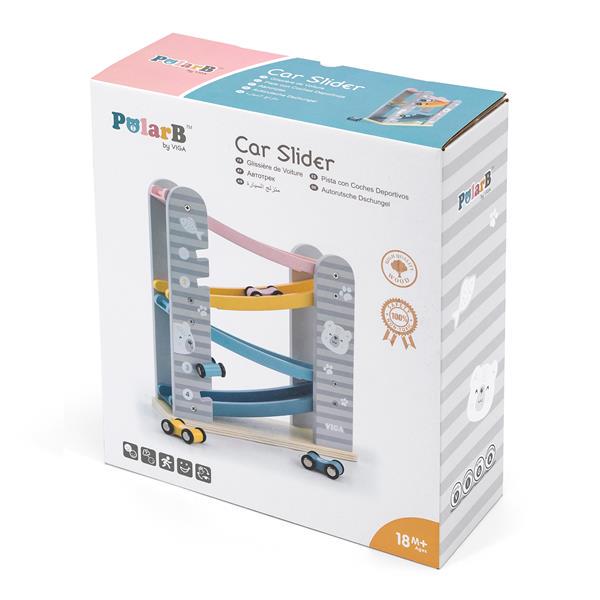 Дерев'яний ігровий набір Viga Toys PolarB Трек (44013) - фото 2 Дерев'яний ігровий набір Viga Toys PolarB Трек (44013) - фото 2