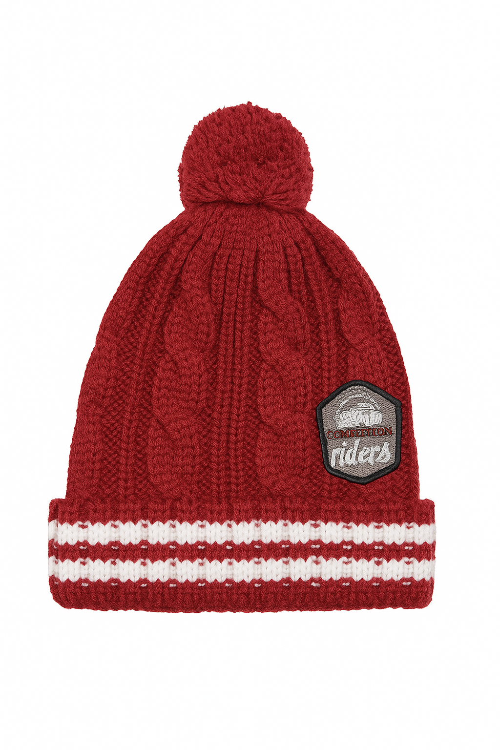 Шапка для хлопчика 5.10.15 KIDS з підкладкою 52 см Бордовий (127280)