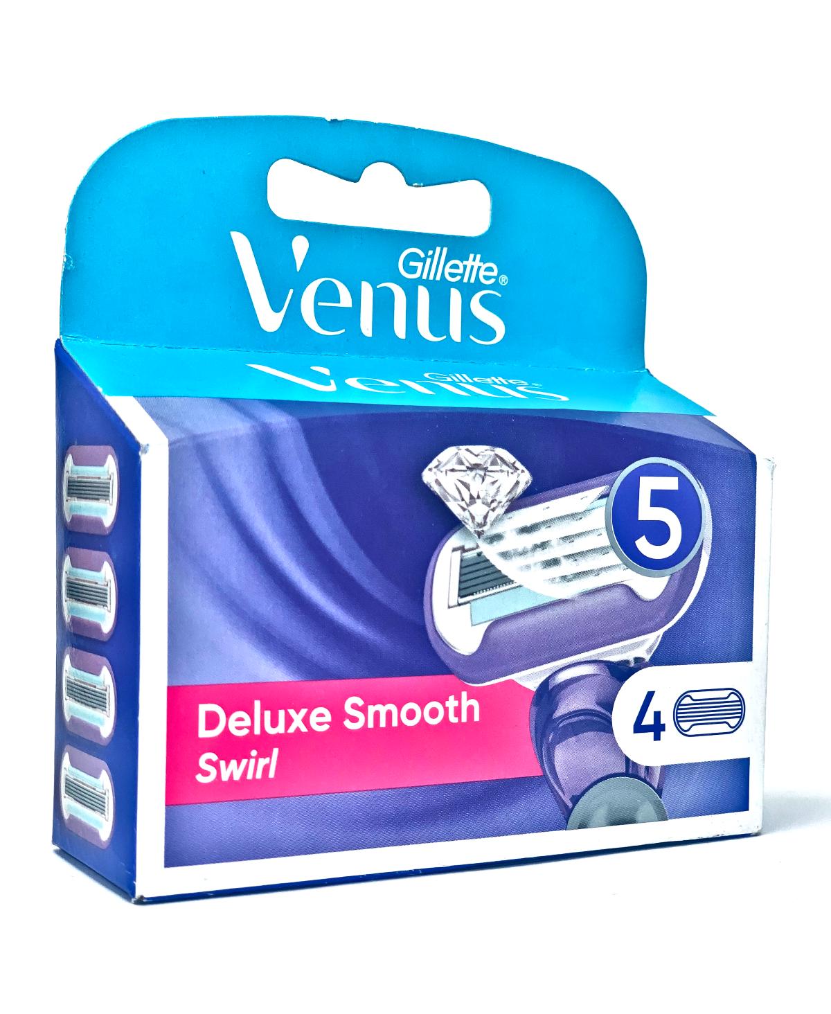 Сменные кассеты для бритья Gillette Venus Swirl 4 шт.