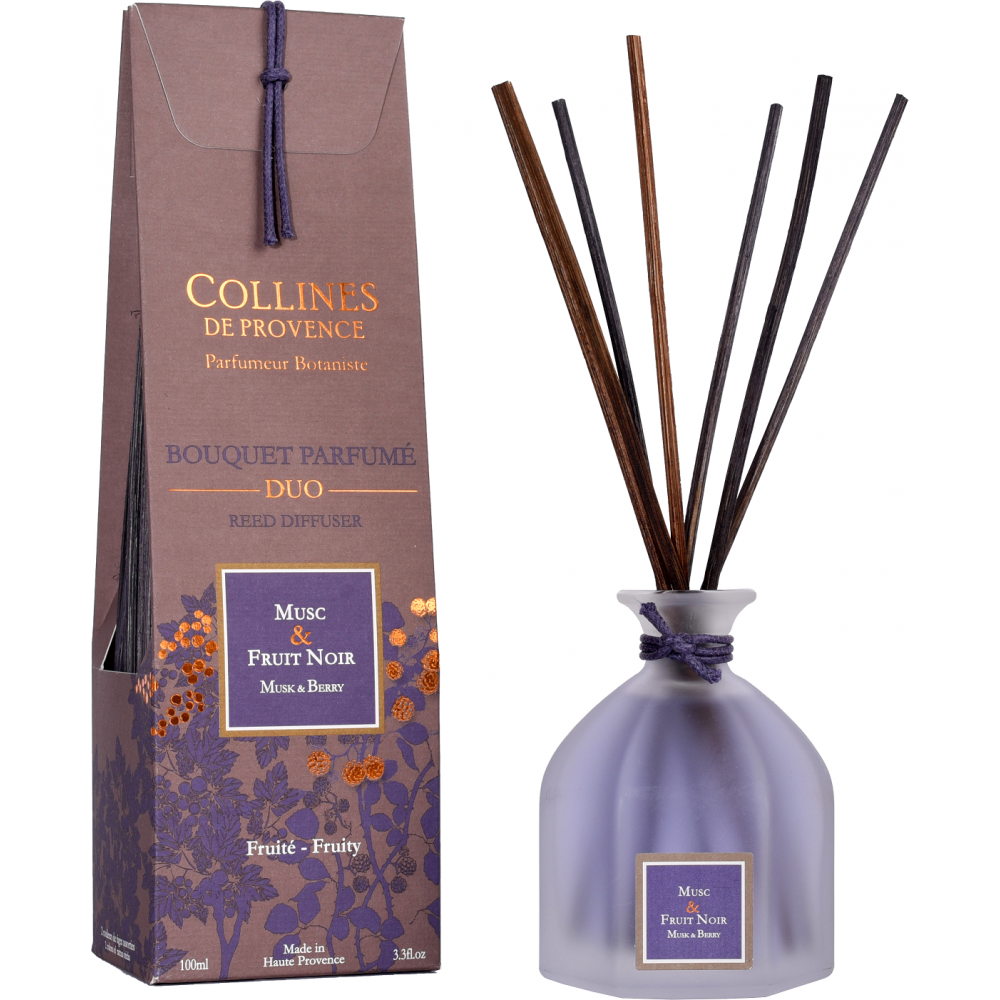 Аромадиффузор Collines de Provence Musk & Berry 100 мл (CNT00010633)
