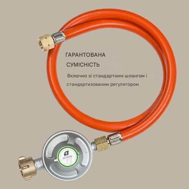 Обогреватель газовый керамический Blumfeldt Bonaparte 4200 Вт (10035031) - фото 2