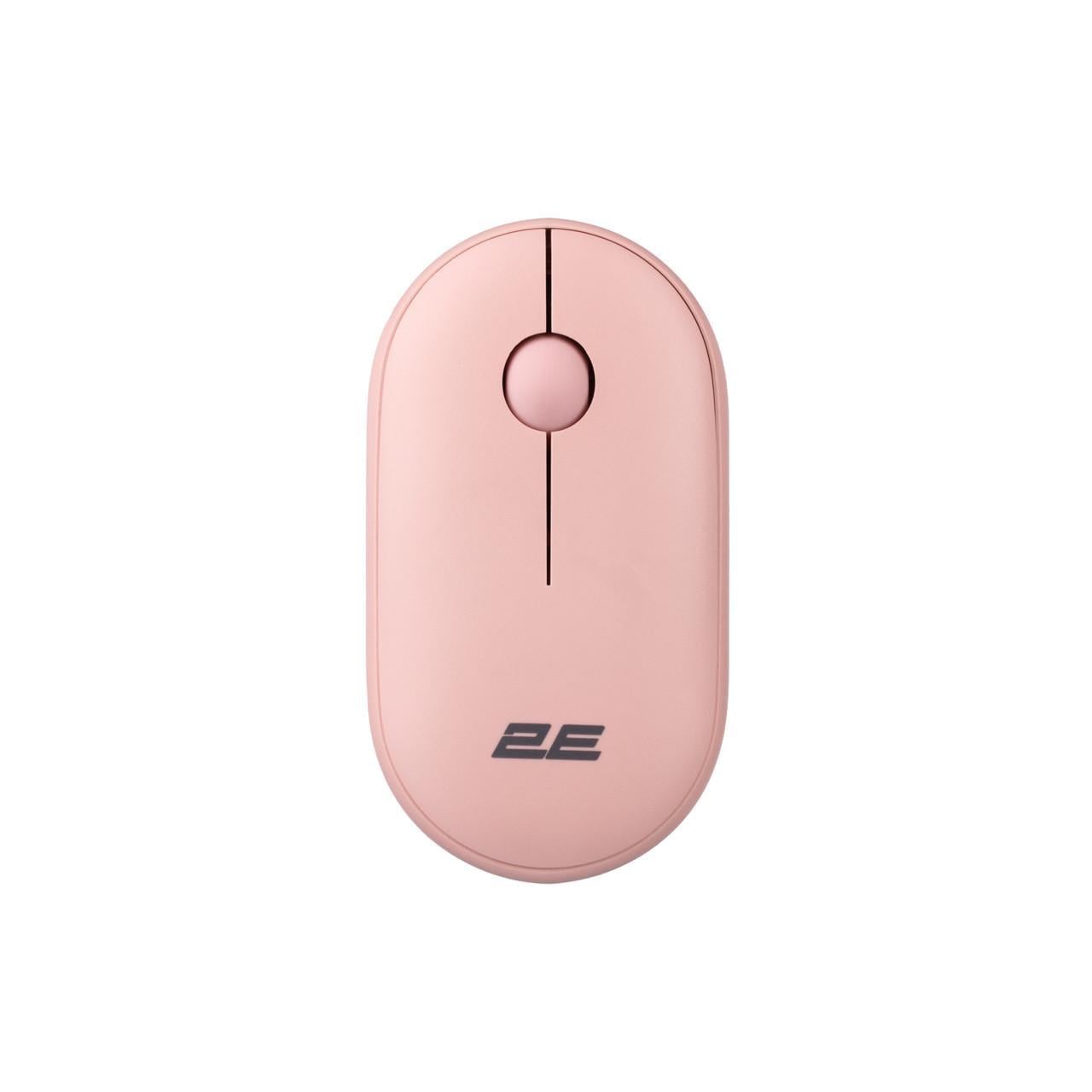 Миша 2E MF300 Silent WL BT Mallow Рожевий (2E-MF300WPN)