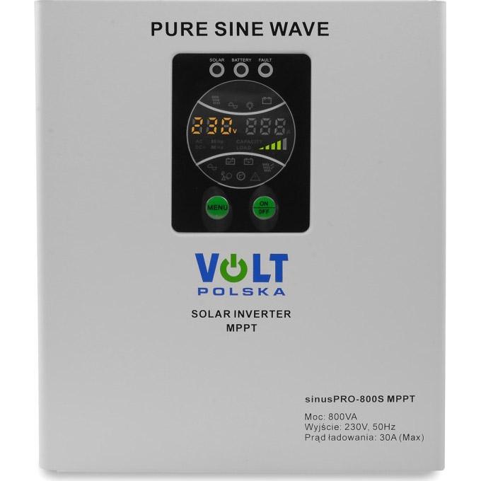 Источник бесперебойного питания Volt Polska Sinus Pro 800S 12V (3SPS098012) - фото 2