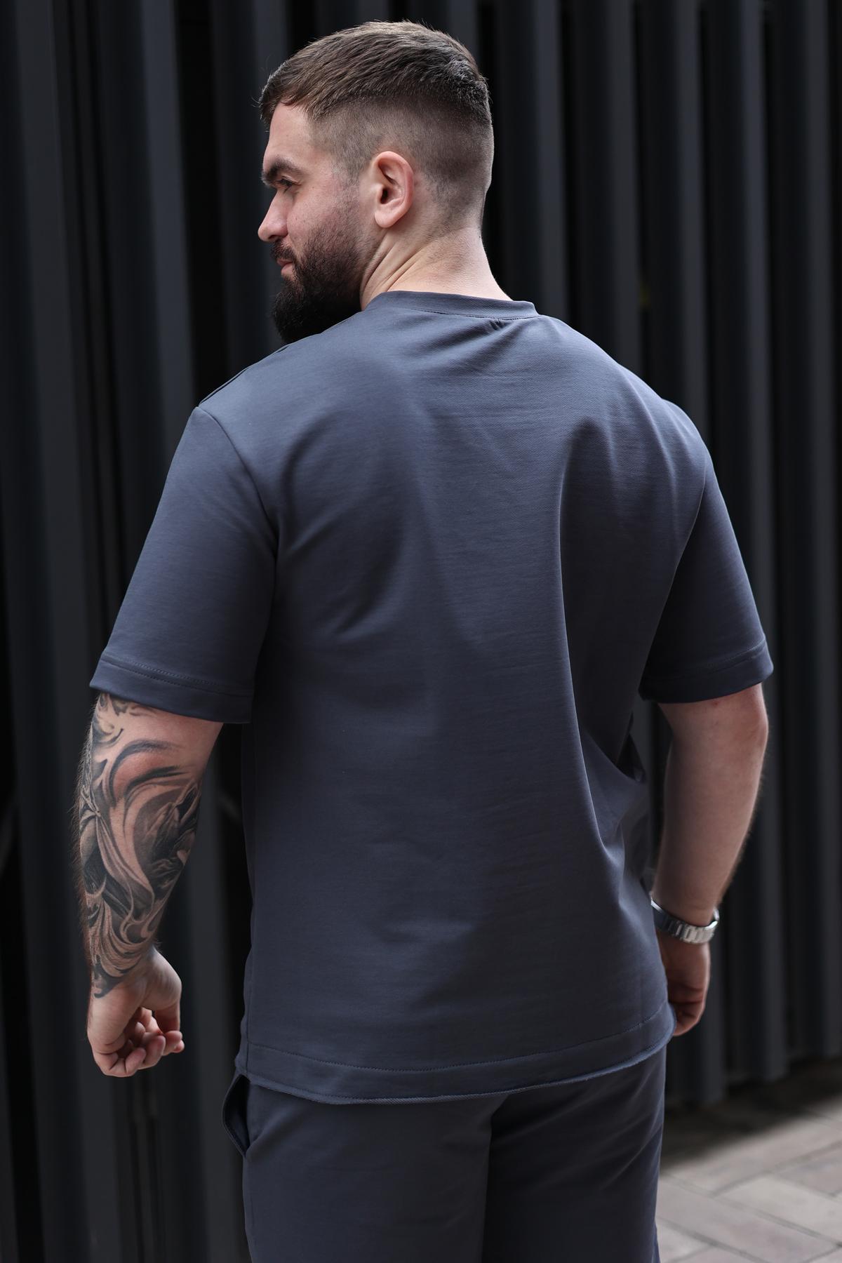 Комплект мужской летний BREEZE оверсайз 4XL Графит (1576420348/2/7) - фото 7 Комплект мужской летний BREEZE оверсайз 4XL Графит (1576420348/2/7) - фото 7