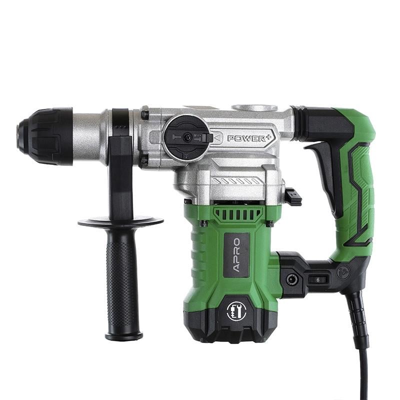 Перфоратор бочковий Apro 7,5 Дж 1900В SDS+ 1900 H кейс (896254) - фото 4 Перфоратор бочковий Apro 7,5 Дж 1900В SDS+ 1900 H кейс (896254) - фото 4