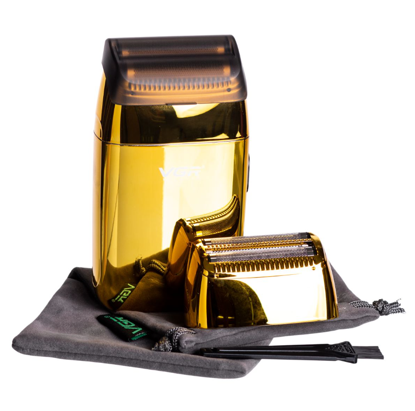 Электробритва-шейвер VGR V-399 для сухого бритья Золотистый (29886406) - фото 6