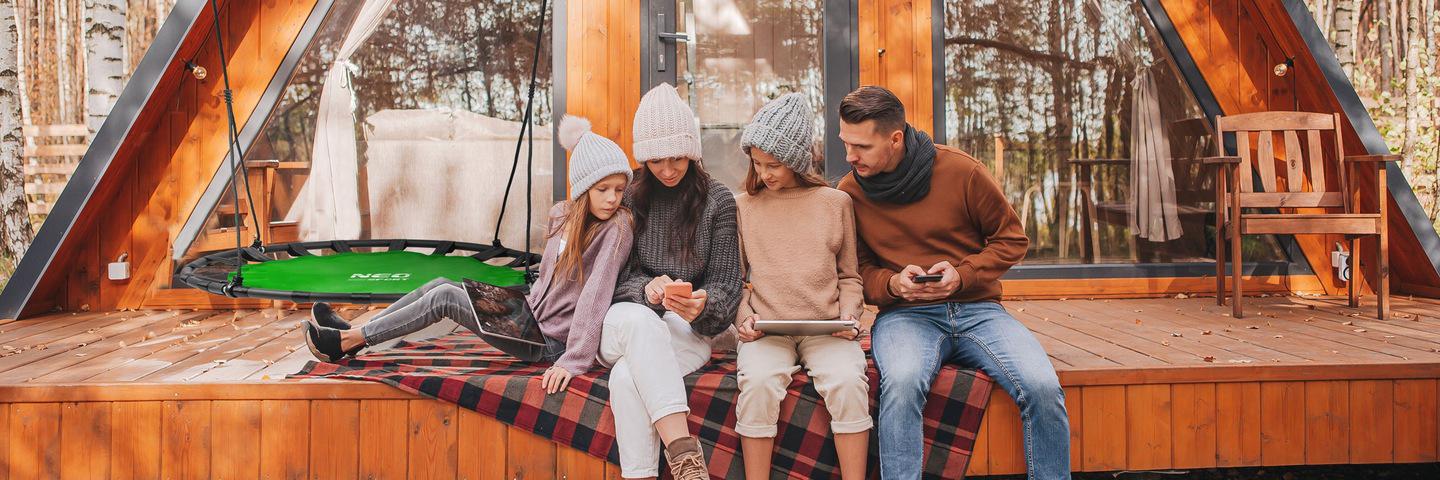 Кресло-качели NEO-SPORT SWINGO Гнездо аиста XXL 120 см - фото 5 Кресло-качели NEO-SPORT SWINGO Гнездо аиста XXL 120 см - фото 5