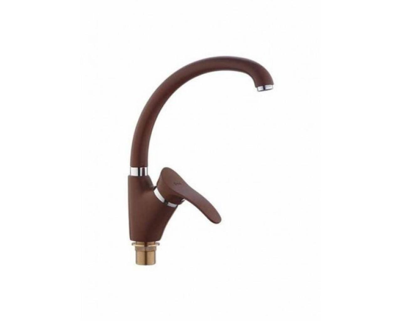 Змішувач для кухні Frap F4101-14 1034134 одноважільний Коричневий (102174) Змішувач для кухні Frap F4101-14 1034134 одноважільний Коричневий (102174)