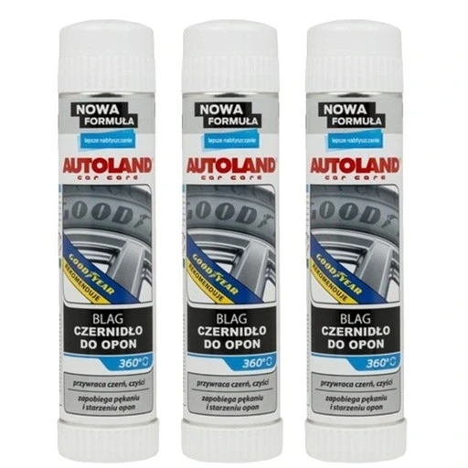 Чорнило для шин Autoland 126230499 3x Blag з Uv-фільтром 400 мл