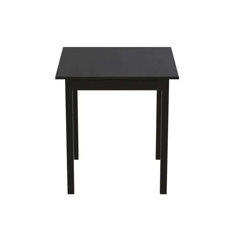 Стол кухонный Ferrum-decor Агата ДСП 16 мм 75x70x70 см Черный/Сосная Кембра (FRD-105674)