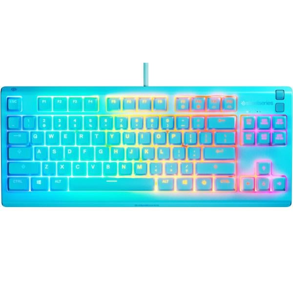 Клавиатура игровая SteelSeries Apex 3 TKL UA Aqua (64933) Клавиатура игровая SteelSeries Apex 3 TKL UA Aqua (64933)