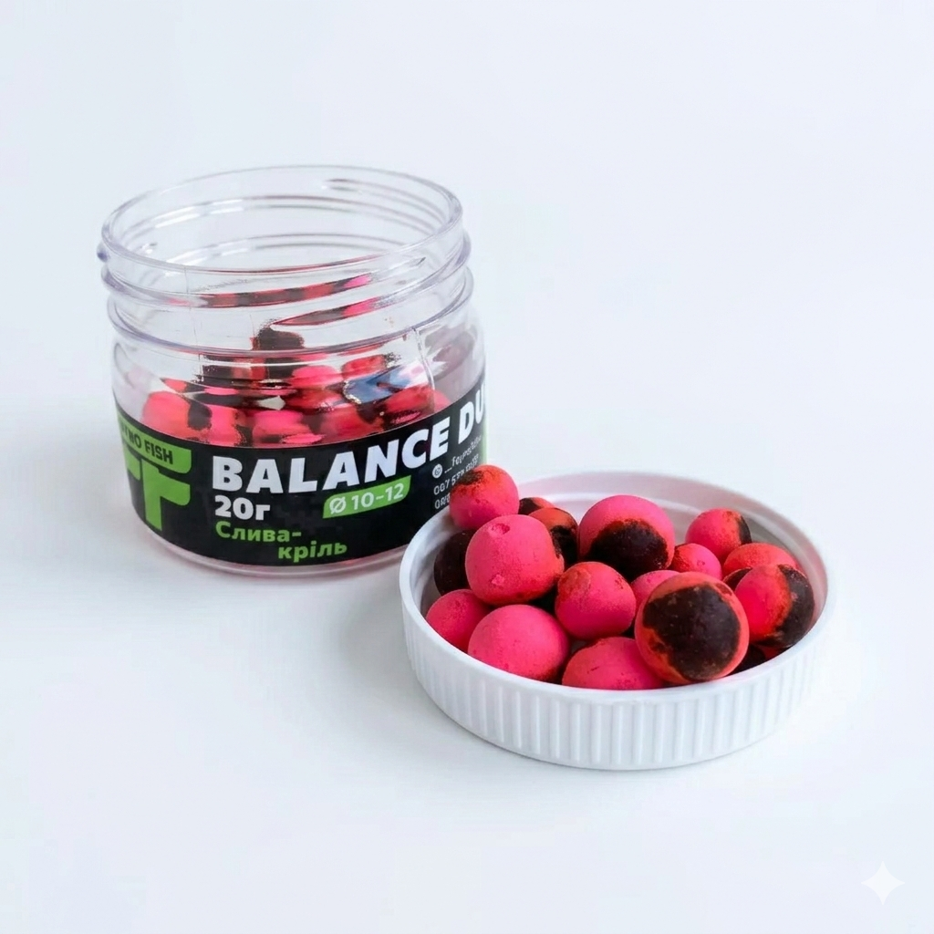 Насадка Foodie Fish Balance DUOS Слива/Крыль 10-12 мм 20 г (2541044513)