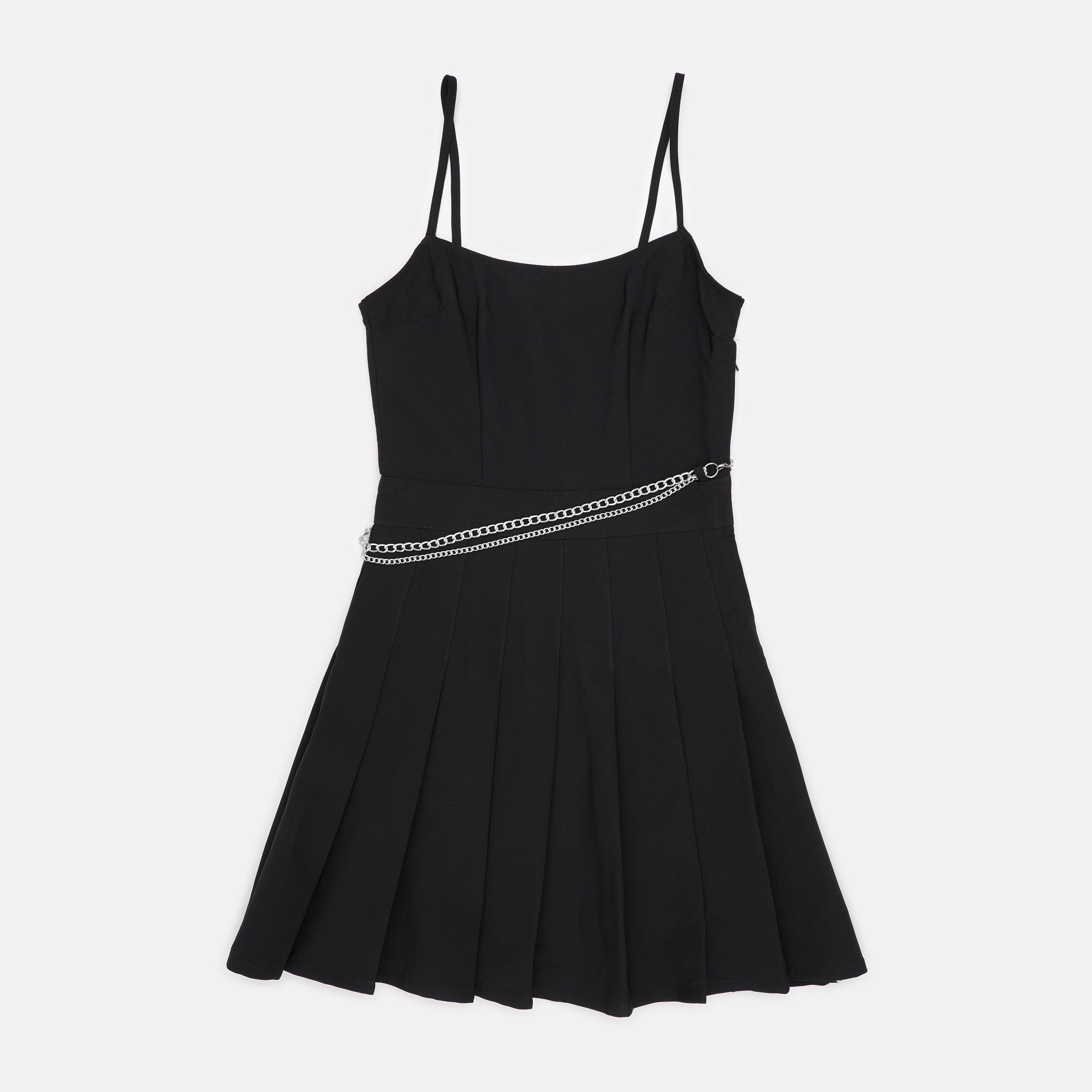 Платье без рукавов р. 32 Черный (nlk9871804wer)