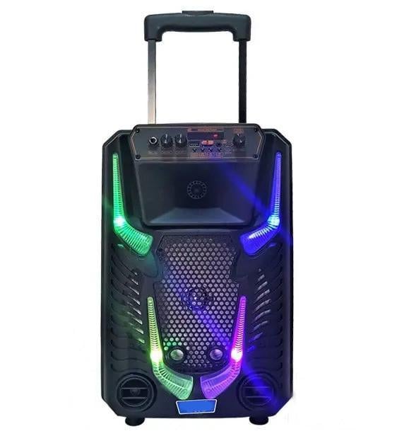 Колонка-бумбокс портативная XPRO GZ-8908 30 Вт USB/SD/FM радио/Bluetooth/1 микрофон/ДУ (MER-15717)