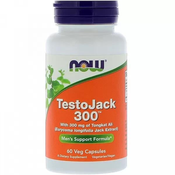 Комплекс тестостероновый NOW Foods Testo Jack 300 60 вег. капс. (000003342)