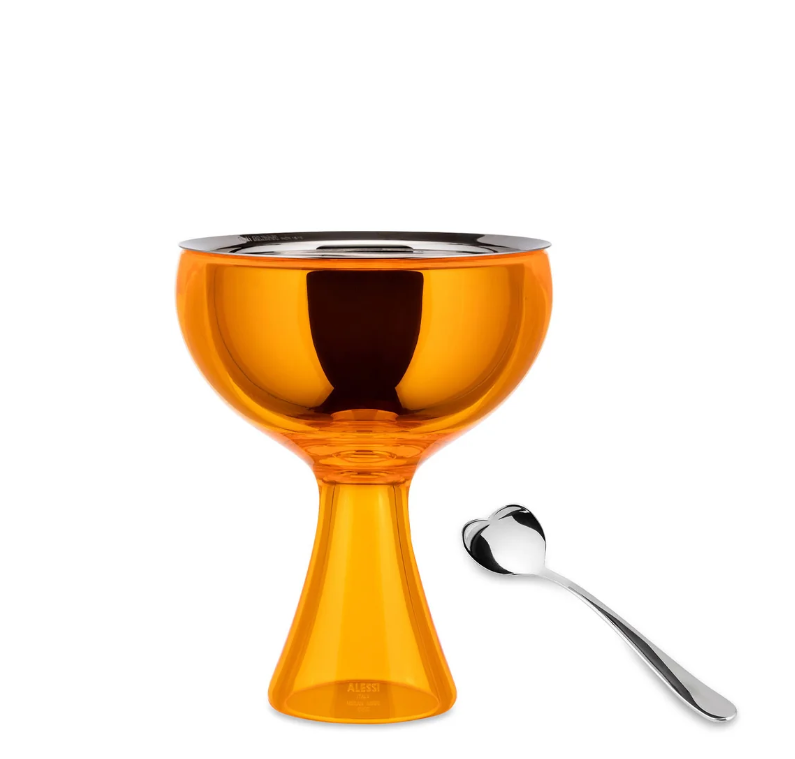 Пиала для мороженого Alessi Big Love 250 мл Оранжевый (MMI01ORANGE)