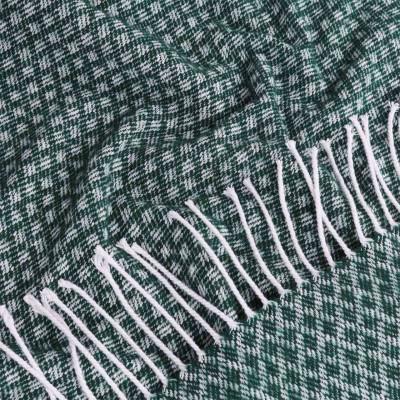 Плед рута 130х180 см Зелений - фото 2