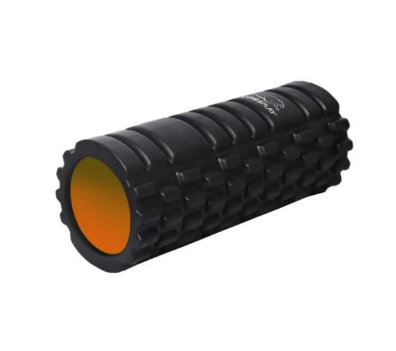 Массажный ролик PowerPlay 4025 Massage Roller 33x15 см Черно-оранжевый (60802)