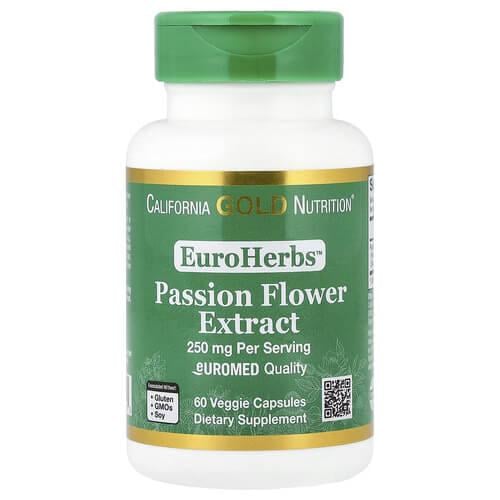 Пасифлора CGN Passion Flower 250 мг 60 caps (CGN-01115)