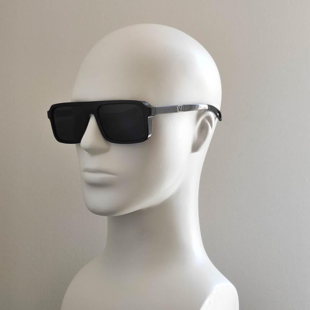 Солнцезащитные очки поляризованные 1875 Matlrxs Polarized Черный Глянцевый (47136)