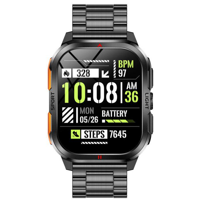 Смарт-годинник UWatch Smart Fanastic Steel Black з ремінцями 2 шт. (2078) - фото 2 Смарт-годинник UWatch Smart Fanastic Steel Black з ремінцями 2 шт. (2078) - фото 2