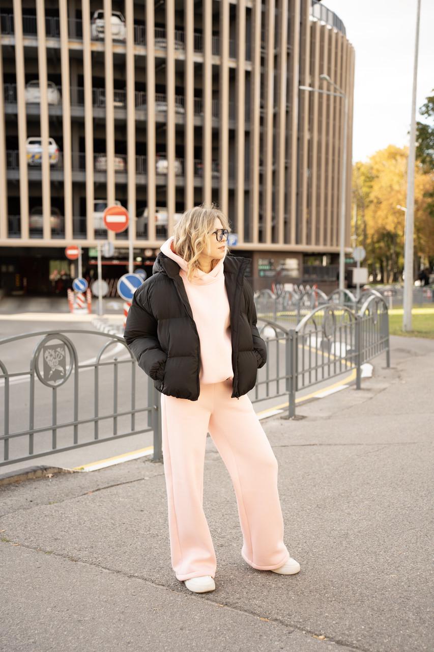 Пуховик жіночий демісезонний Чорний - фото 8 Пуховик жіночий демісезонний Чорний - фото 8