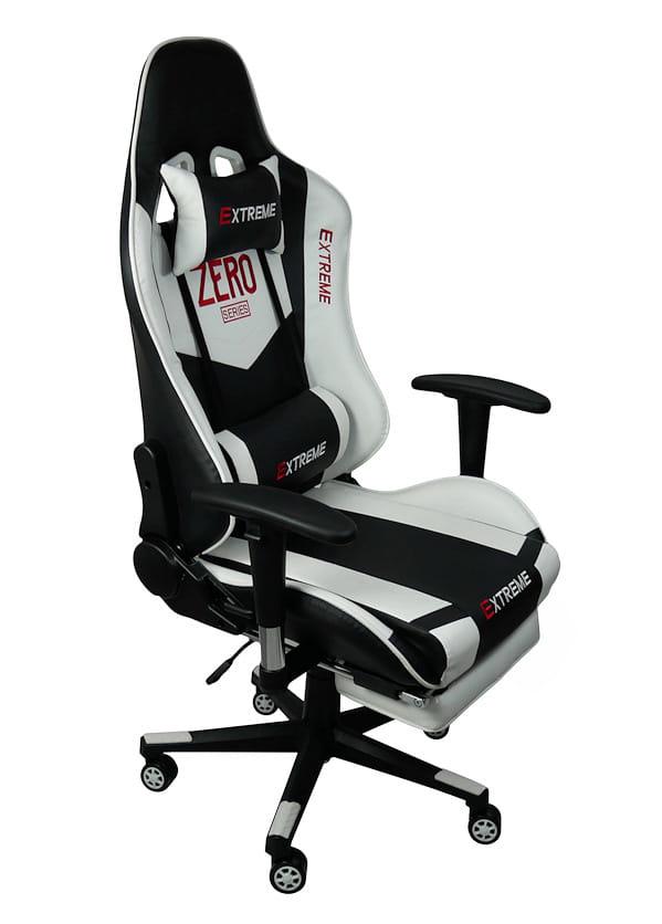 Кресло компьютерное геймерское Extreme Zero Черный/Белый (10629781) - фото 10 Кресло компьютерное геймерское Extreme Zero Черный/Белый (10629781) - фото 10