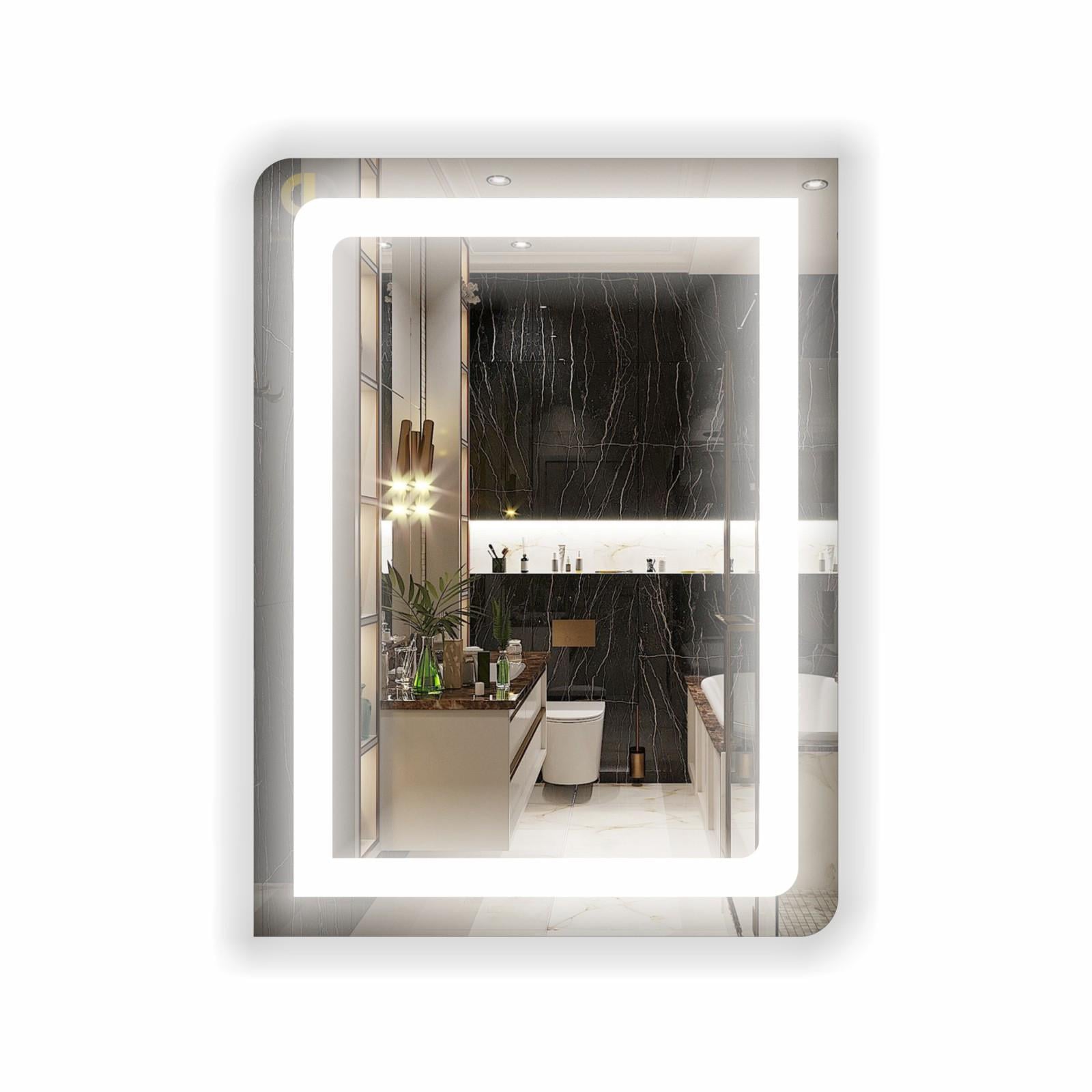 Зеркало с LED подсветкой 600х800 мм (R-023)