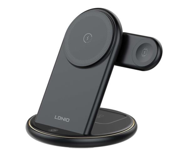 Зарядний пристрій бездротовий LDNIO WL02 5в1 25,5W для iWatch Black Зарядний пристрій бездротовий LDNIO WL02 5в1 25,5W для iWatch Black