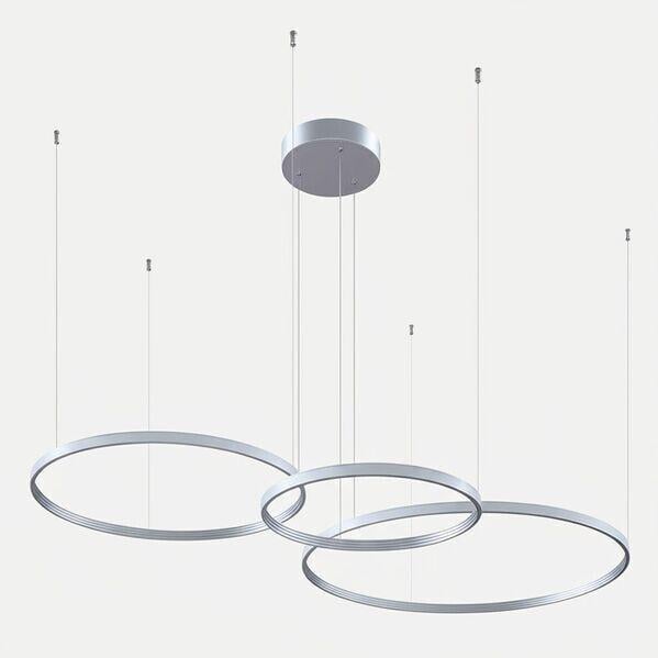 Люстра Kloodi KD-RG MULTI UP 800/1000/1200 4K ALU Ring Giza Multi Up 180 Вт 9000 лм 4000K