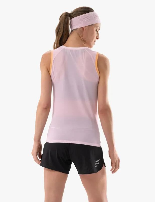 Майка женская спортивная Compressport Trail Racing Tank М Roseate ( ATSW3853097M) - фото 2